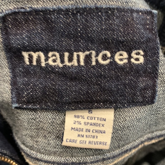 Maurices Cropped Jean Jacket - Picture 2 of 8